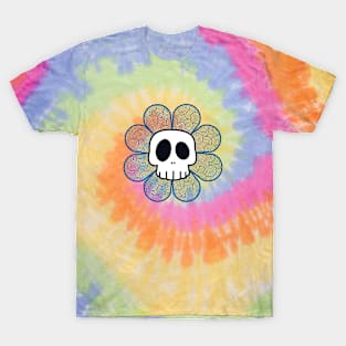 Skully Flower Logo T-Shirt